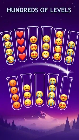 Download Emoji Sort - Puzzle Games MOD [Unlimited money] + MOD [Menu] APK for Android