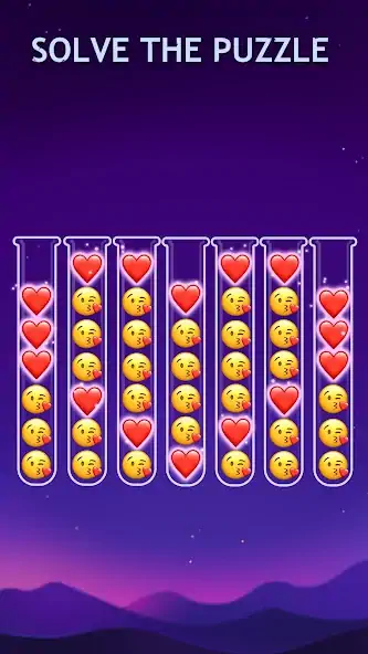 Download Emoji Sort - Puzzle Games MOD [Unlimited money] + MOD [Menu] APK for Android