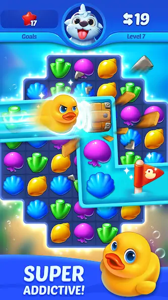 Download Ocean Match MOD [Unlimited money/coins] + MOD [Menu] APK for Android