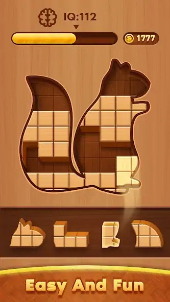 Download Block Puzzle: Wood Jigsaw Game MOD [Unlimited money] + MOD [Menu] APK for Android