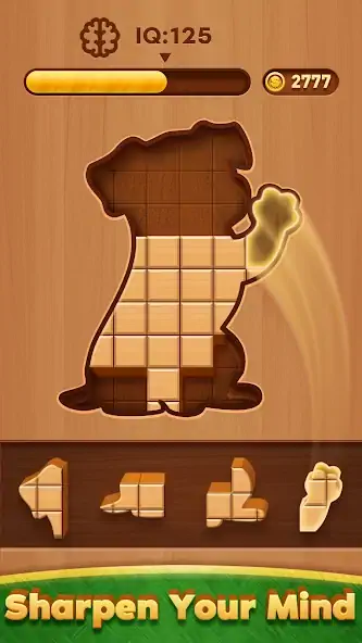 Download Block Puzzle: Wood Jigsaw Game MOD [Unlimited money] + MOD [Menu] APK for Android