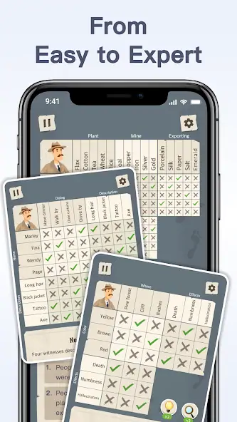 Download Logic Clue Game MOD [Unlimited money] + MOD [Menu] APK for Android