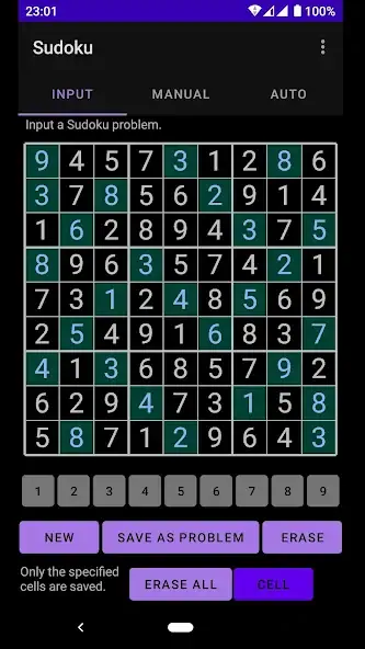 Download Sudoku Input and Solve MOD [Unlimited money/coins] + MOD [Menu] APK for Android