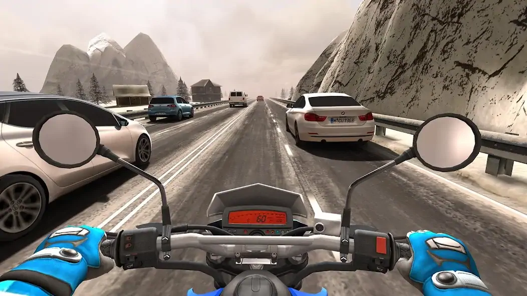 Download Traffic Rider MOD [Unlimited money/gems] + MOD [Menu] APK for Android