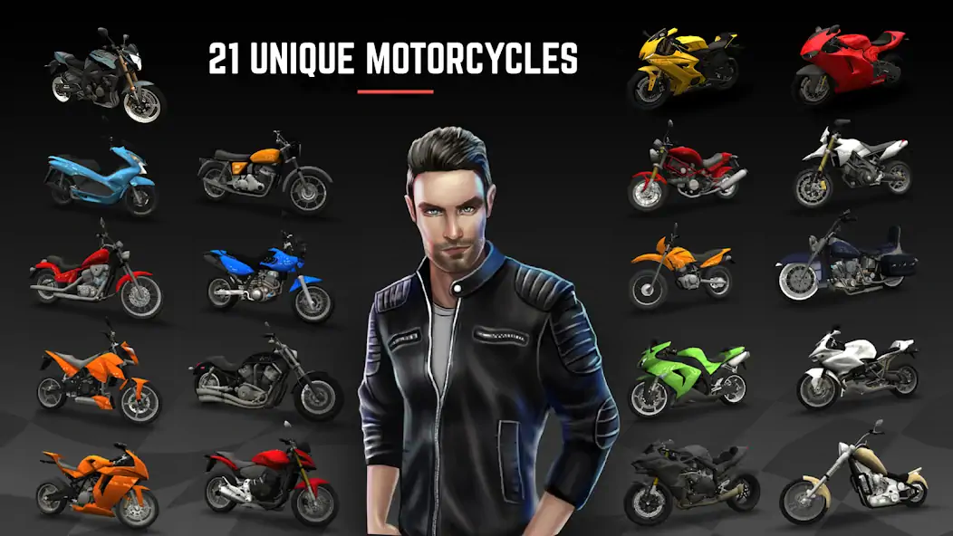 Download Racing Fever: Moto MOD [Unlimited money/coins] + MOD [Menu] APK for Android