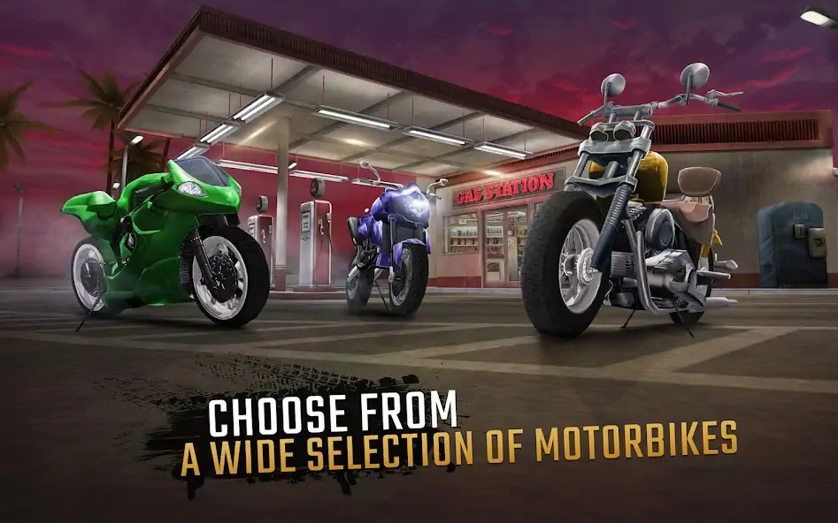 Download Moto Rider GO: Highway Traffic MOD [Unlimited money/gems] + MOD [Menu] APK for Android