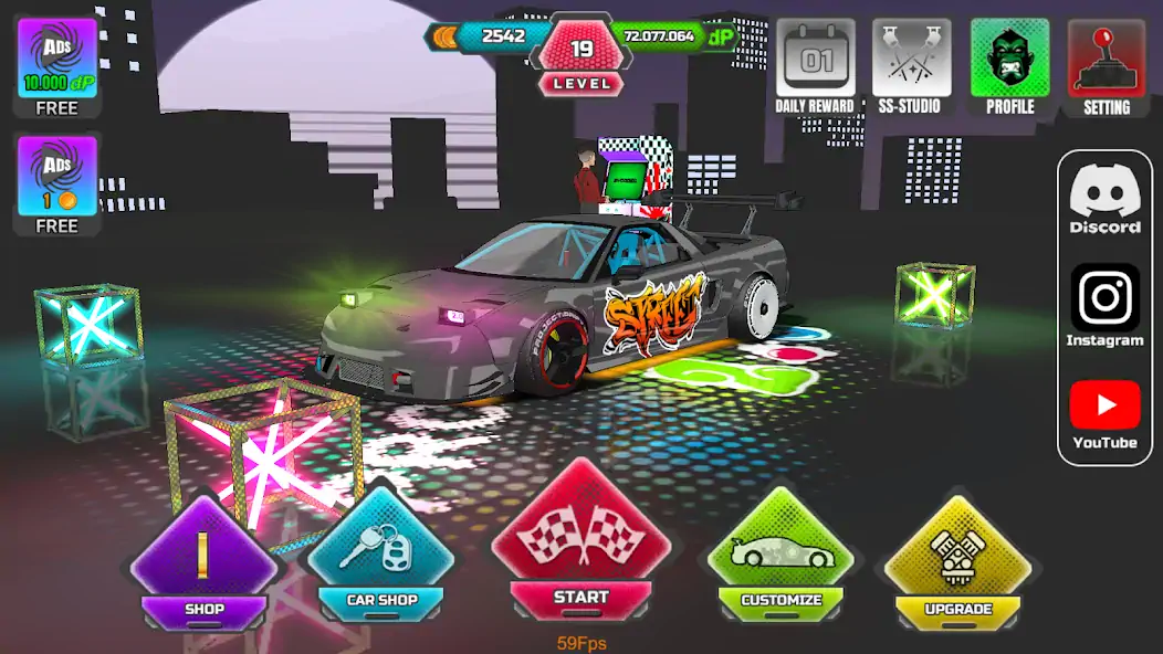 Download Project Drift 2.0 MOD [Unlimited money] + MOD [Menu] APK for Android