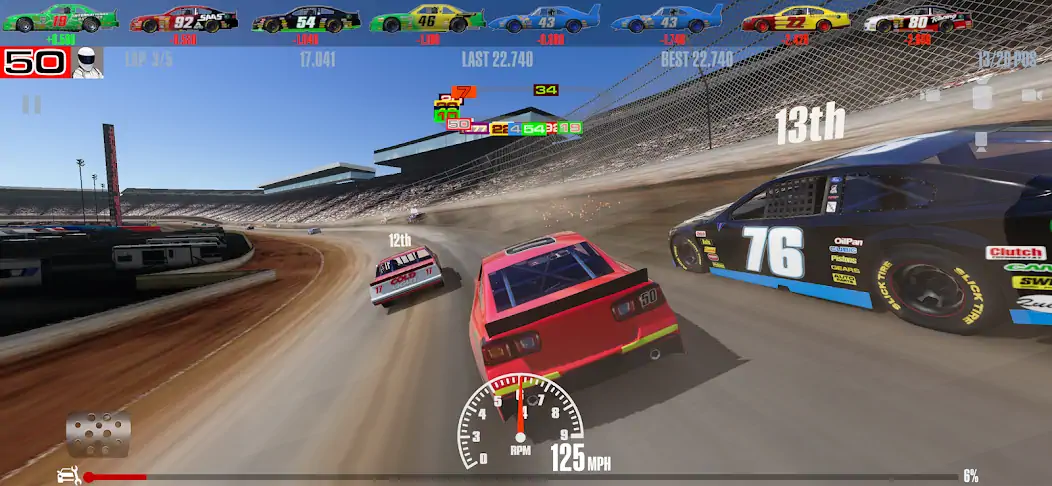 Download Stock Car Racing MOD [Unlimited money/coins] + MOD [Menu] APK for Android