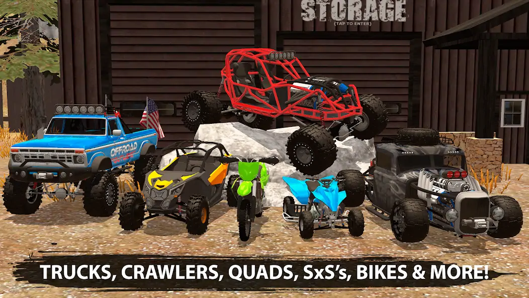 Download Offroad Outlaws MOD [Unlimited money/gems] + MOD [Menu] APK for Android