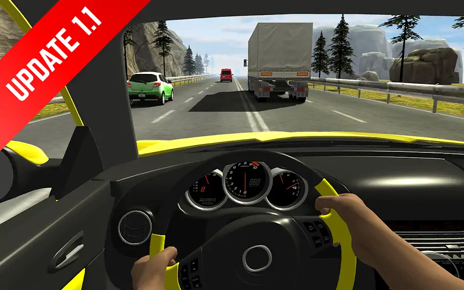 Download Racing in Car MOD [Unlimited money] + MOD [Menu] APK for Android