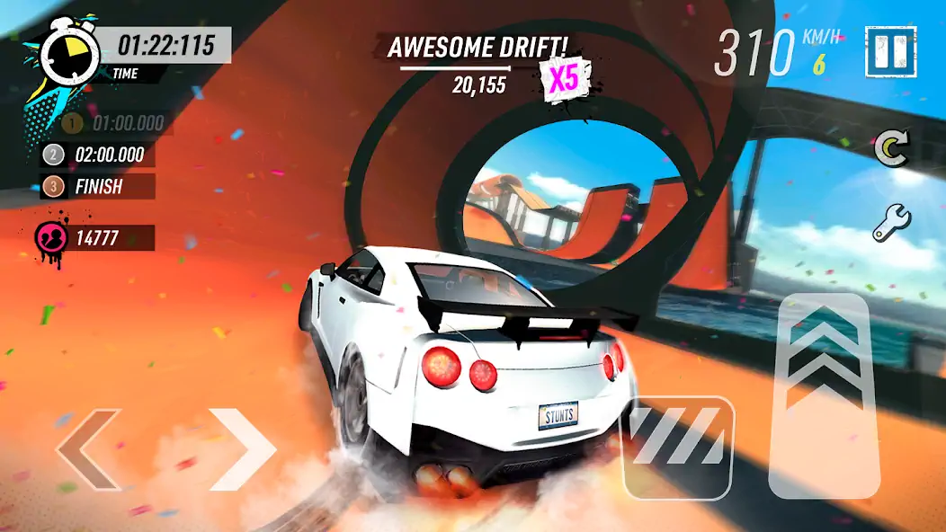 Download Car Stunt Races: Mega Ramps MOD [Unlimited money/gems] + MOD [Menu] APK for Android