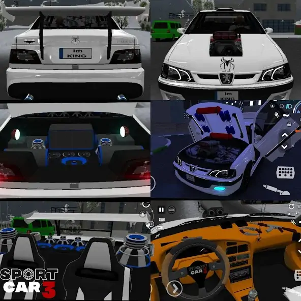 Download Sport car 3 : Taxi & Police - MOD [Unlimited money/gems] + MOD [Menu] APK for Android