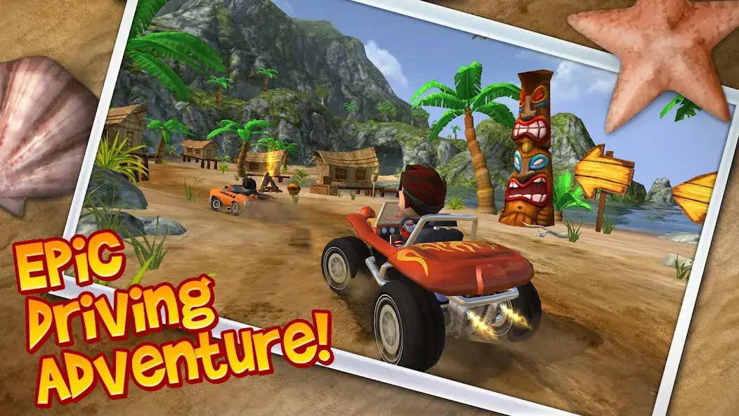 Download Beach Buggy Blitz MOD [Unlimited money/gems] + MOD [Menu] APK for Android