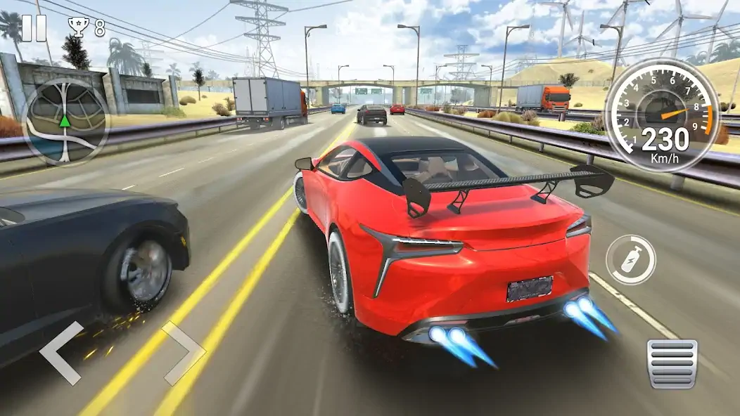 Download Traffic Driving Car Simulator MOD [Unlimited money] + MOD [Menu] APK for Android