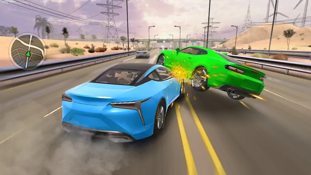 Download Traffic Driving Car Simulator MOD [Unlimited money] + MOD [Menu] APK for Android
