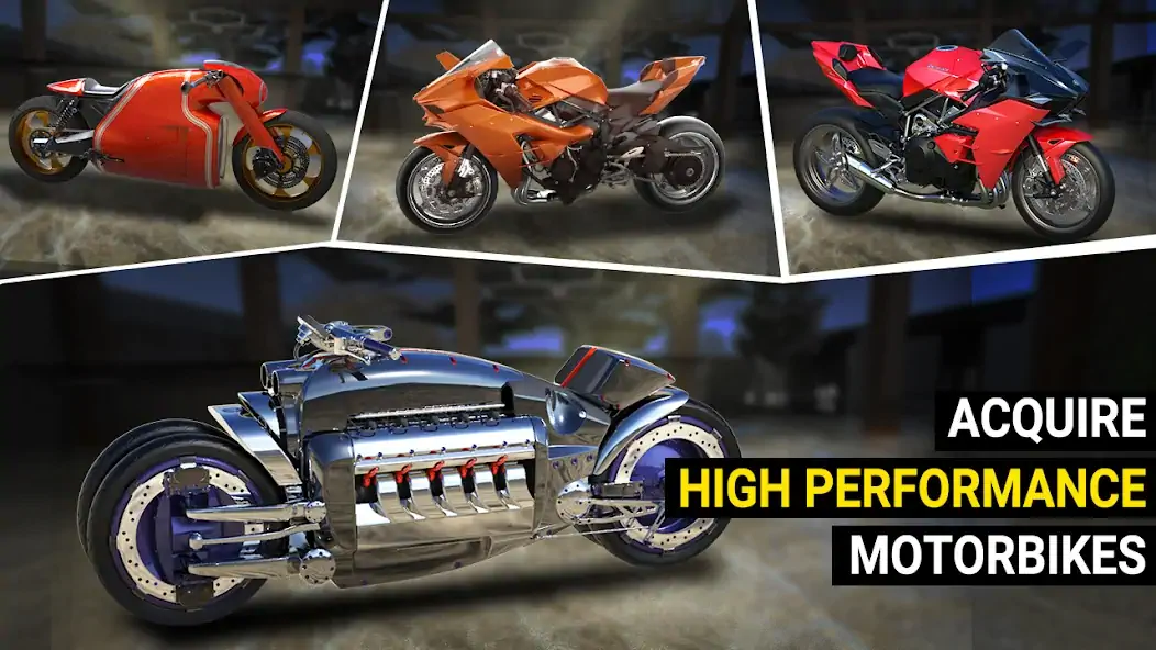 Download Speed Moto Dash:Real Simulator MOD [Unlimited money/gems] + MOD [Menu] APK for Android