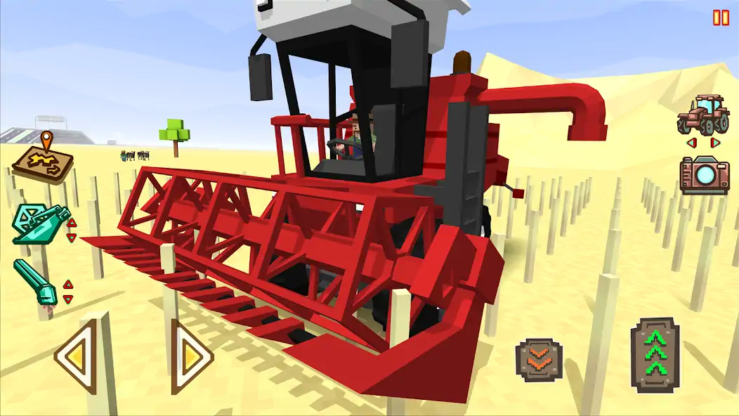 Download Blocky Farm Racing & Simulator MOD [Unlimited money/gems] + MOD [Menu] APK for Android
