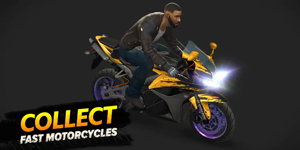 Download Highway Rider Motorcycle Racer MOD [Unlimited money/gems] + MOD [Menu] APK for Android