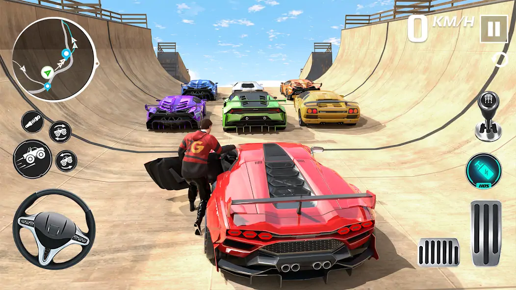 Download GT Car Stunts 3D: Car Games MOD [Unlimited money] + MOD [Menu] APK for Android