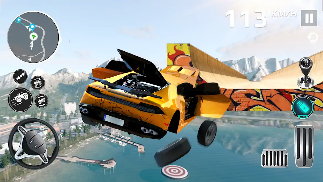 Download GT Car Stunts 3D: Car Games MOD [Unlimited money] + MOD [Menu] APK for Android