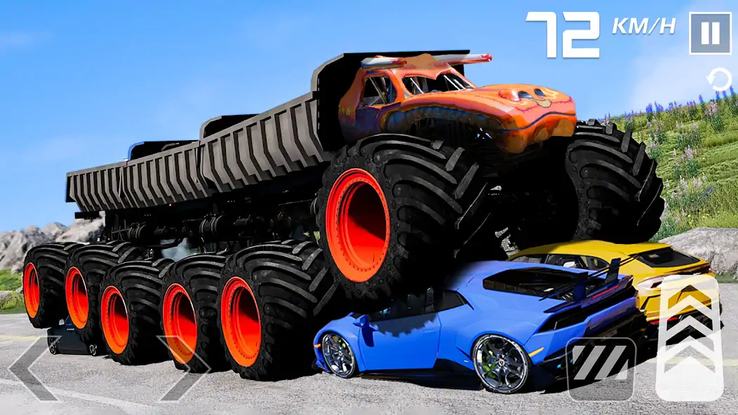 Download Car Games: Monster Truck Stunt MOD [Unlimited money/coins] + MOD [Menu] APK for Android