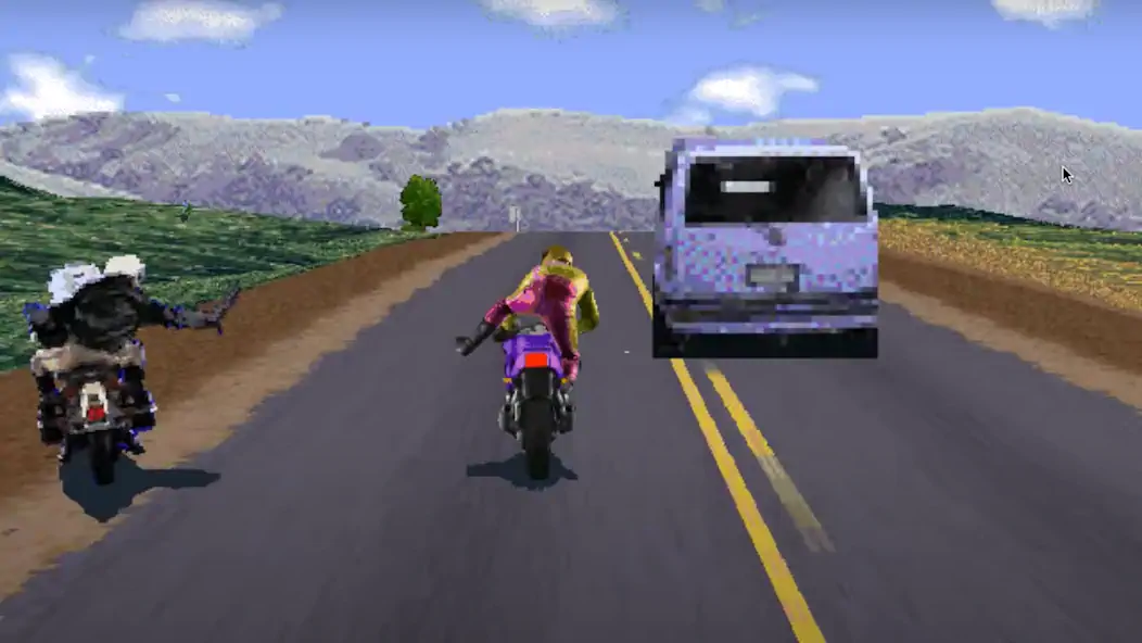 Download Road Rash like computer game MOD [Unlimited money/coins] + MOD [Menu] APK for Android