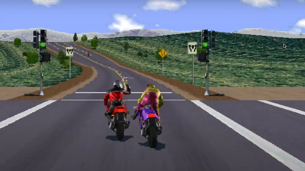 Download Road Rash like computer game MOD [Unlimited money/coins] + MOD [Menu] APK for Android