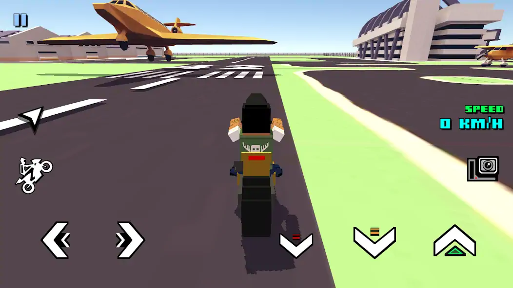 Download Blocky Moto Racing: Bike Rider MOD [Unlimited money/coins] + MOD [Menu] APK for Android