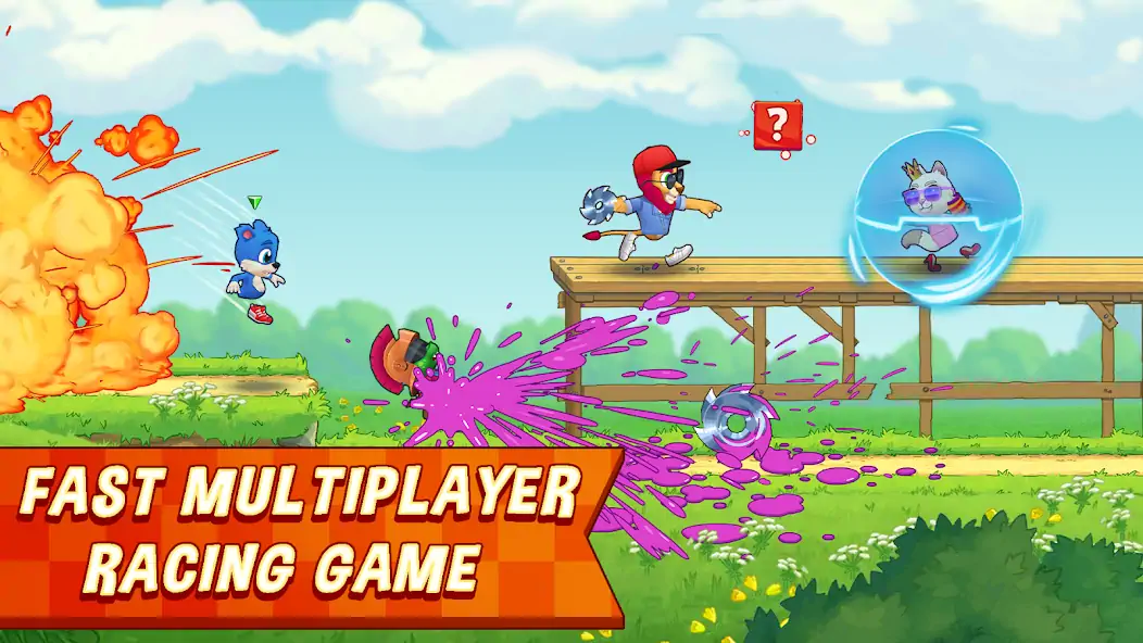 Download Fun Run 4 - Multiplayer Games MOD [Unlimited money/gems] + MOD [Menu] APK for Android
