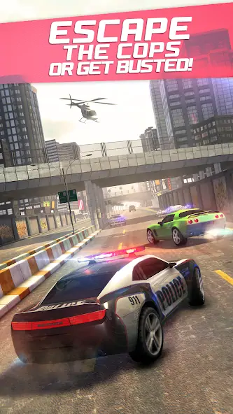 Download Highway Getaway: Police Chase MOD [Unlimited money/gems] + MOD [Menu] APK for Android
