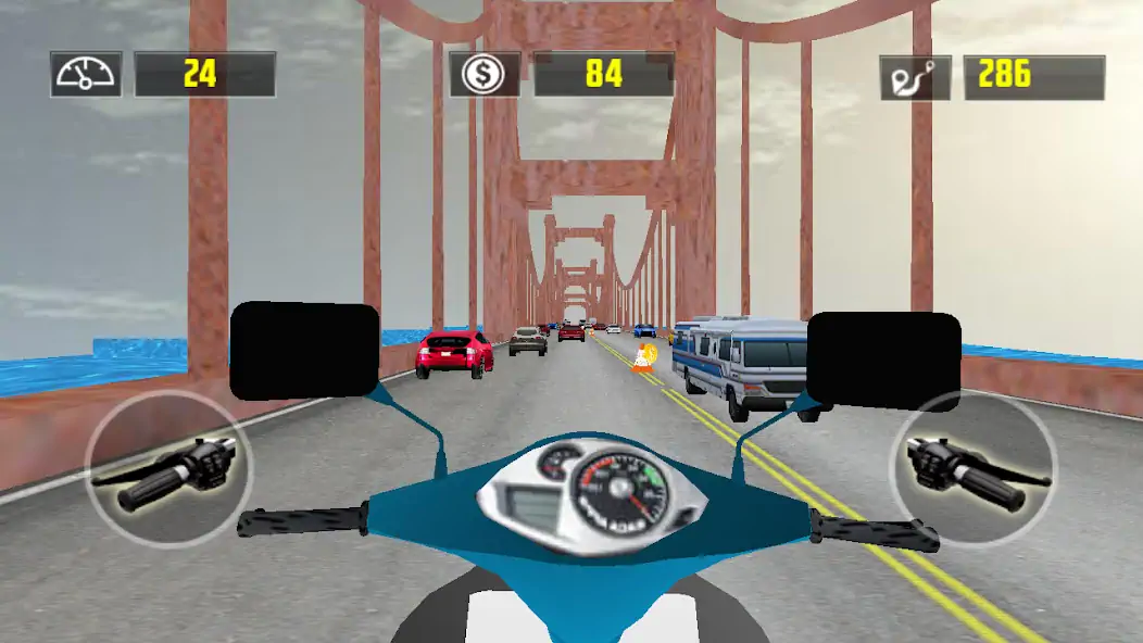 Download Traffic Rider+ MOD [Unlimited money] + MOD [Menu] APK for Android
