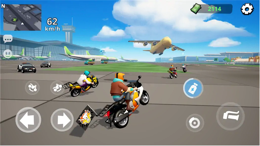 Download Moto City: Mad Bike Delivery MOD [Unlimited money] + MOD [Menu] APK for Android