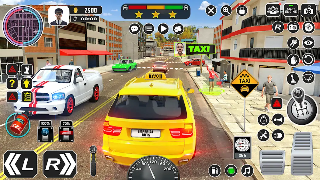 Download City Taxi Driving: Taxi Games MOD [Unlimited money/coins] + MOD [Menu] APK for Android
