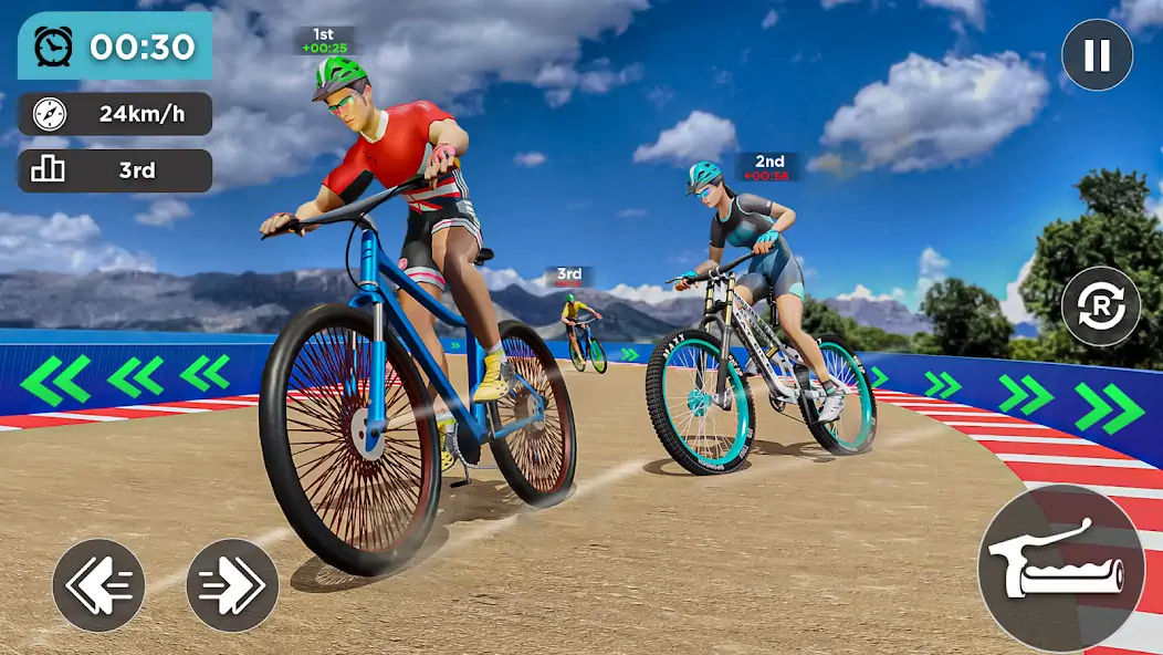 Download Offroad Bicycle Stunt Riding MOD [Unlimited money] + MOD [Menu] APK for Android