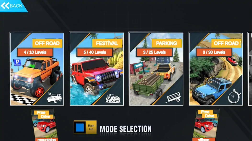Download Jeep Offroad 4x4 Car Game Mud MOD [Unlimited money] + MOD [Menu] APK for Android