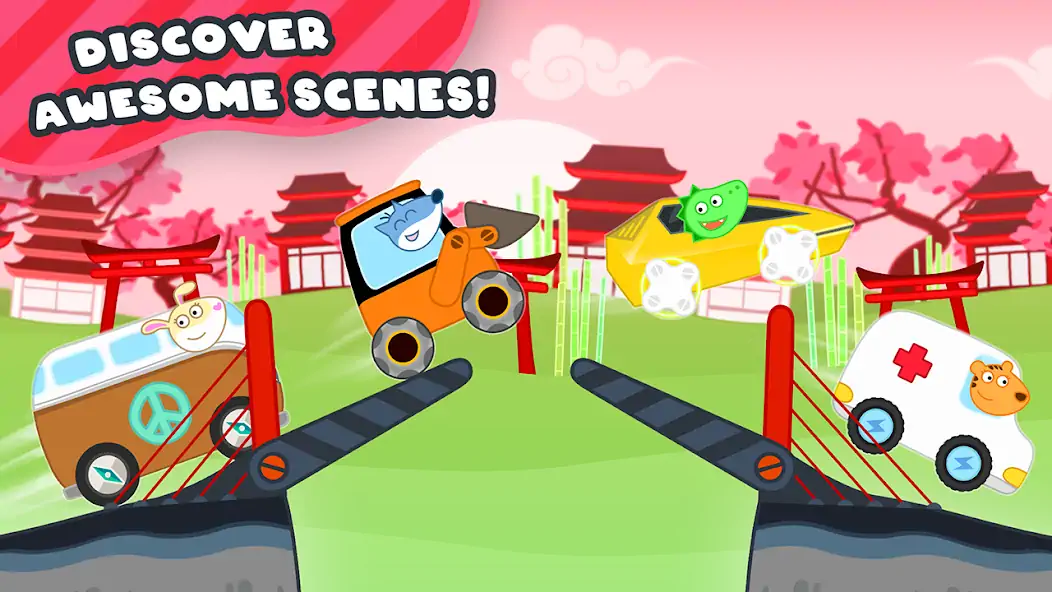 Download Racing Cars for kids MOD [Unlimited money/gems] + MOD [Menu] APK for Android