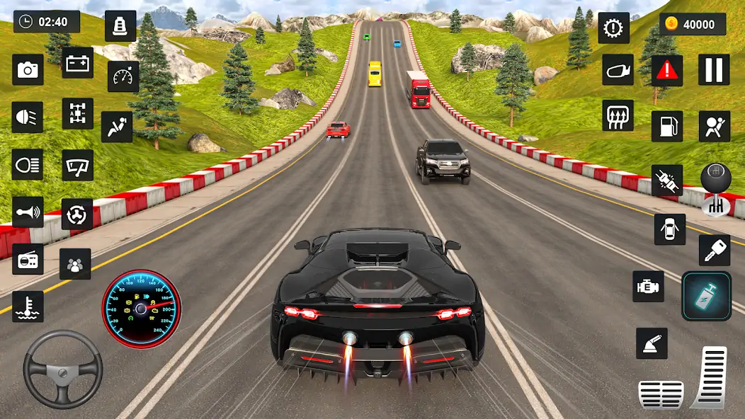 Download Speed Car Race 3D - Car Games MOD [Unlimited money/gems] + MOD [Menu] APK for Android