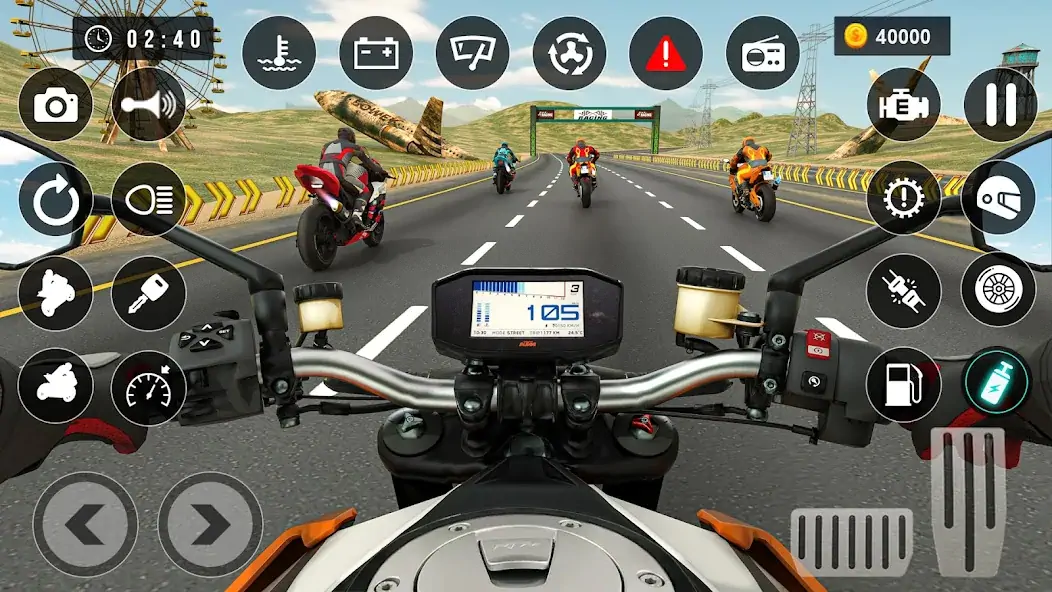 Download Bike Racing Games - Bike Game MOD [Unlimited money] + MOD [Menu] APK for Android