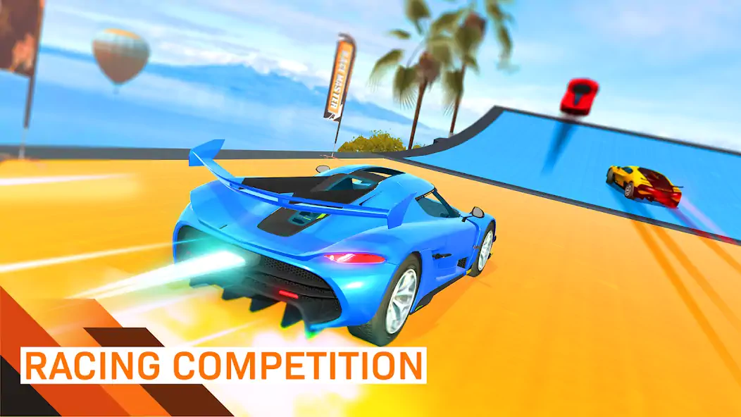 Download GT Race Stunt 3D: Mega Ramps MOD [Unlimited money/coins] + MOD [Menu] APK for Android