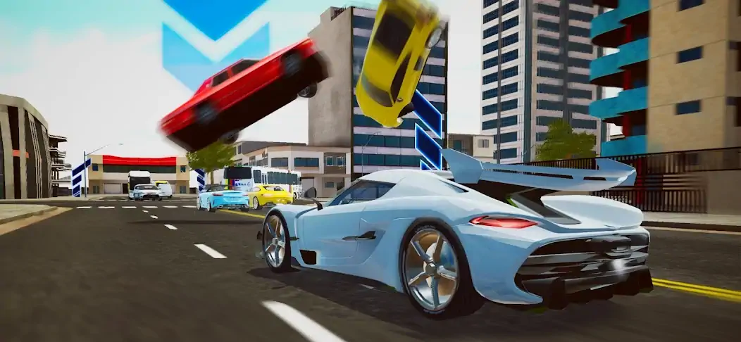 Download Real Car Driving: Race City 3D MOD [Unlimited money/coins] + MOD [Menu] APK for Android