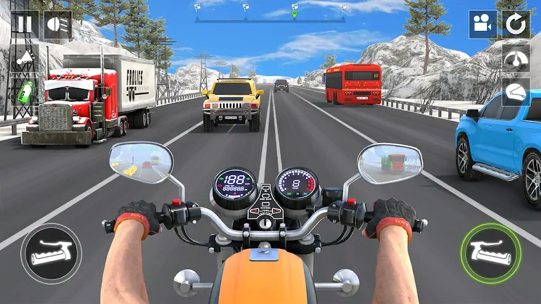Download Moto Bike Racing 3D Bike Games MOD [Unlimited money] + MOD [Menu] APK for Android