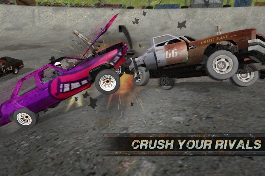 Download Demolition Derby: Crash Racing MOD [Unlimited money/coins] + MOD [Menu] APK for Android