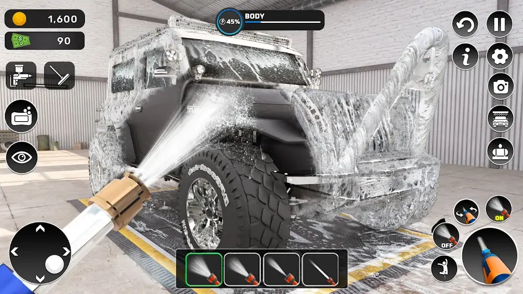 Download Power Wash - Car Wash Games 3D MOD [Unlimited money] + MOD [Menu] APK for Android