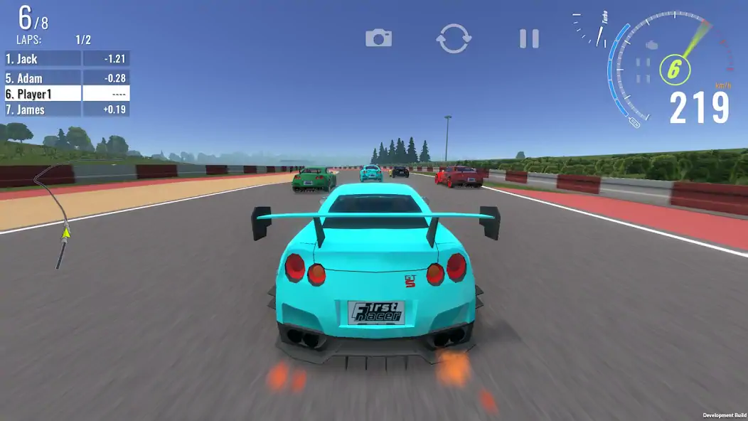 Download First Racer MOD [Unlimited money] + MOD [Menu] APK for Android