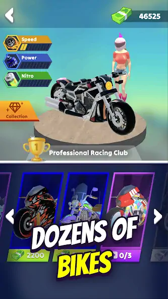 Download Wild Wheels: Bike Racing MOD [Unlimited money/coins] + MOD [Menu] APK for Android