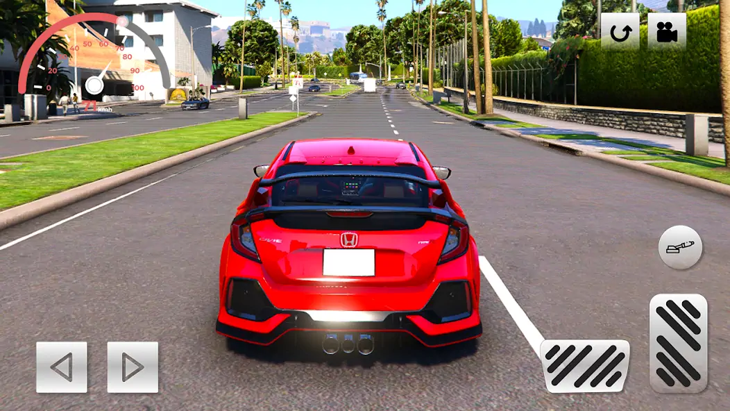 Download Civic Simulator: Honda Type R MOD [Unlimited money/gems] + MOD [Menu] APK for Android