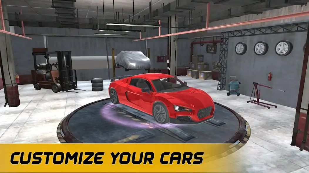 Download American Muscle Car Racing MOD [Unlimited money/gems] + MOD [Menu] APK for Android