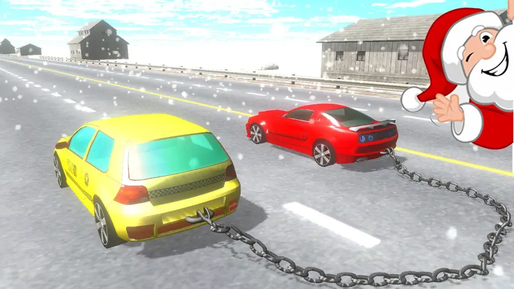 Download Chained Cars Against Ramp 3D MOD [Unlimited money] + MOD [Menu] APK for Android