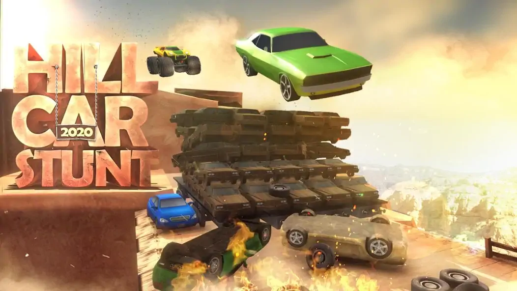 Download Hill Car Stunt 2020 MOD [Unlimited money/coins] + MOD [Menu] APK for Android