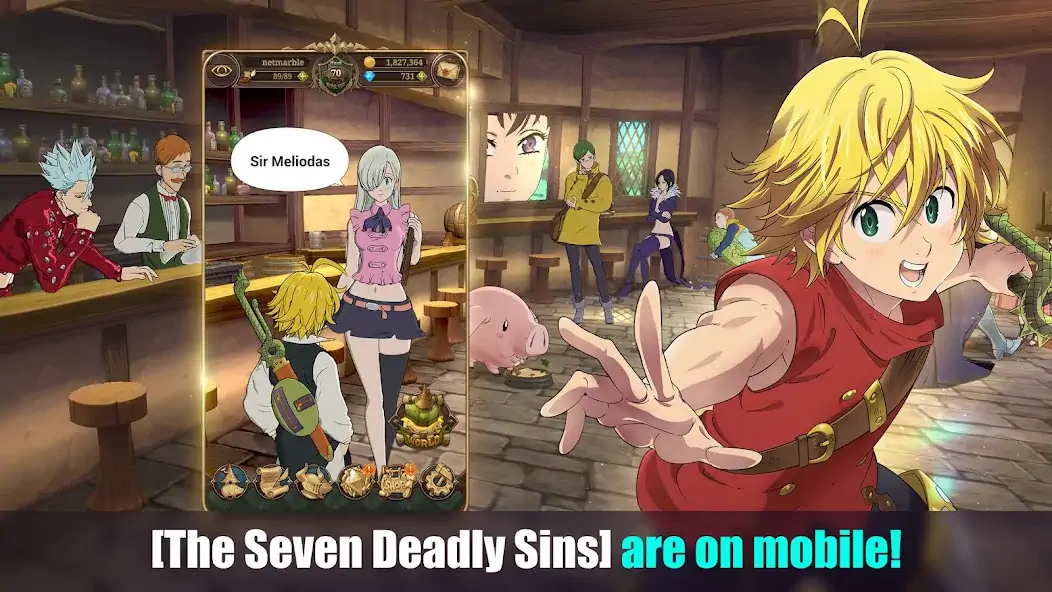 Download The Seven Deadly Sins MOD [Unlimited money/gems] + MOD [Menu] APK for Android
